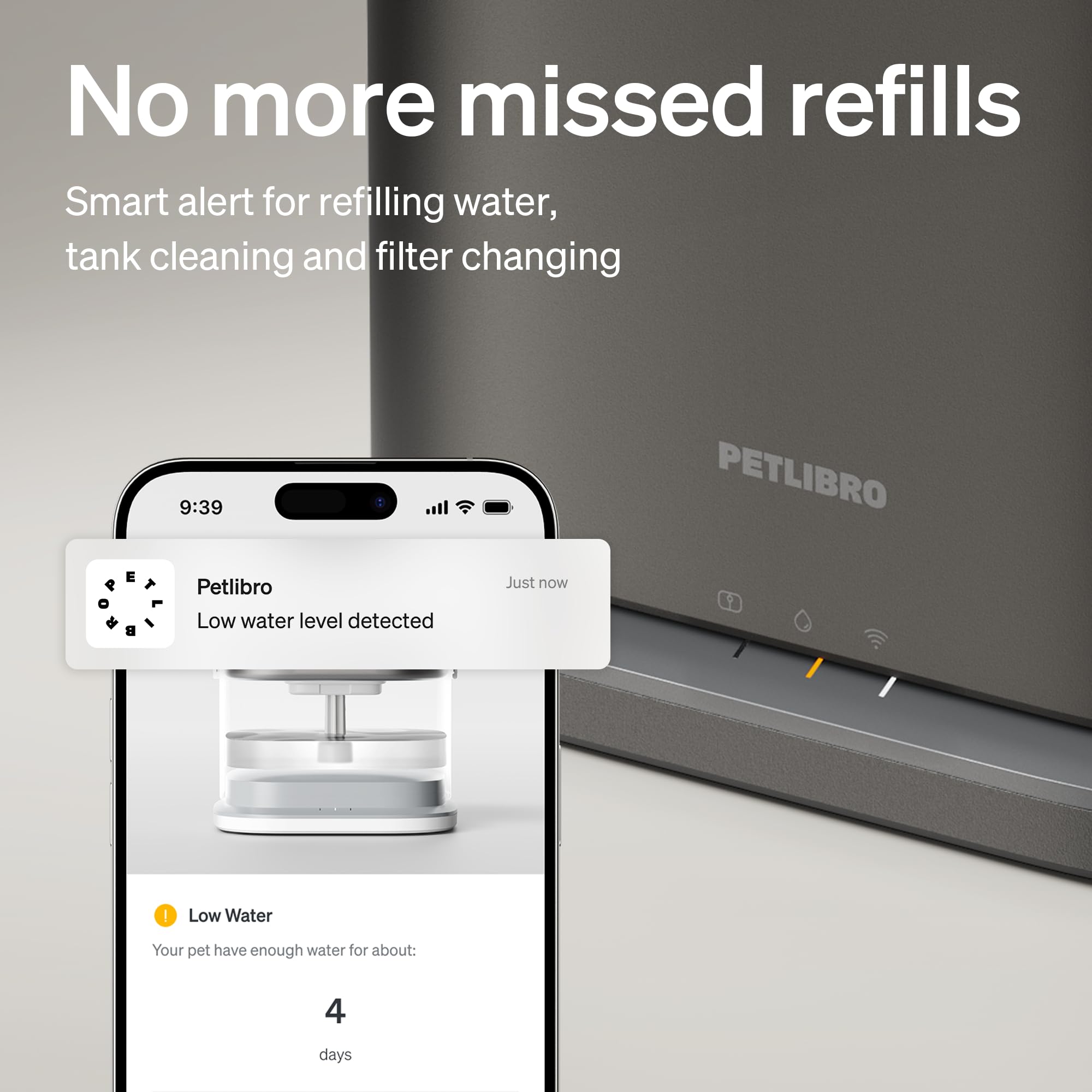 PETLIBRO Dockstream 2 Smart Cat Water Fountain with WiFi