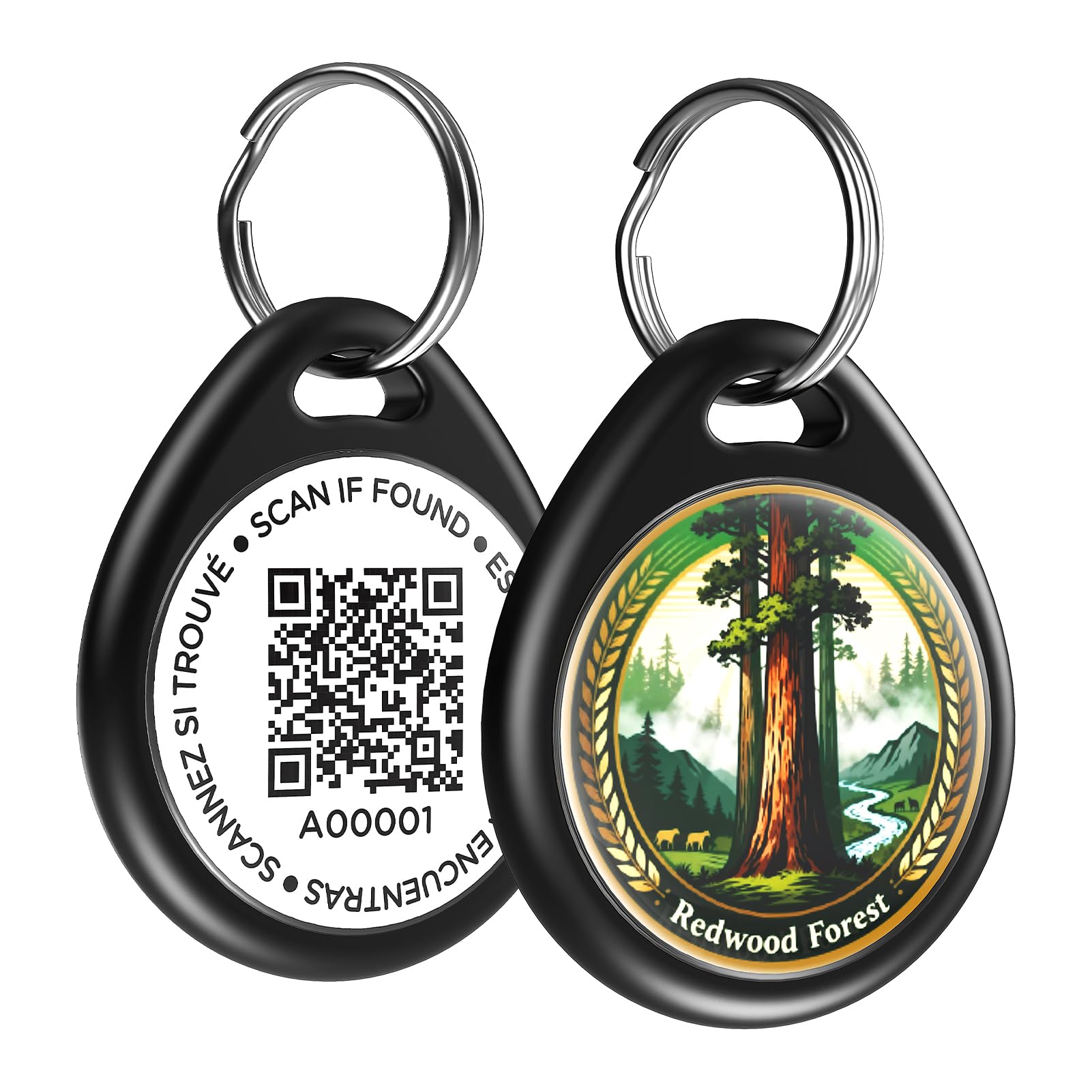 ilFindYou Personalized QR Code Dog Collar ID Tag