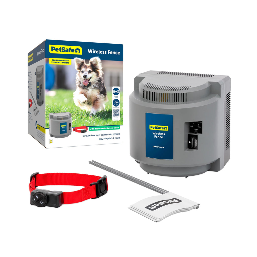 PetSafe Portable Wireless Dog Fence with Waterproof Collar