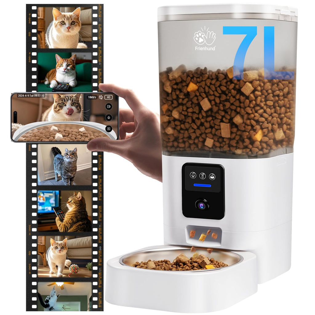 Frienhund 7L Automatic Cat and Dog Food Dispenser