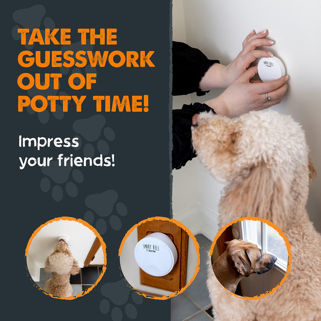 Mighty Paw Smart Dog Door Bell for Potty Training