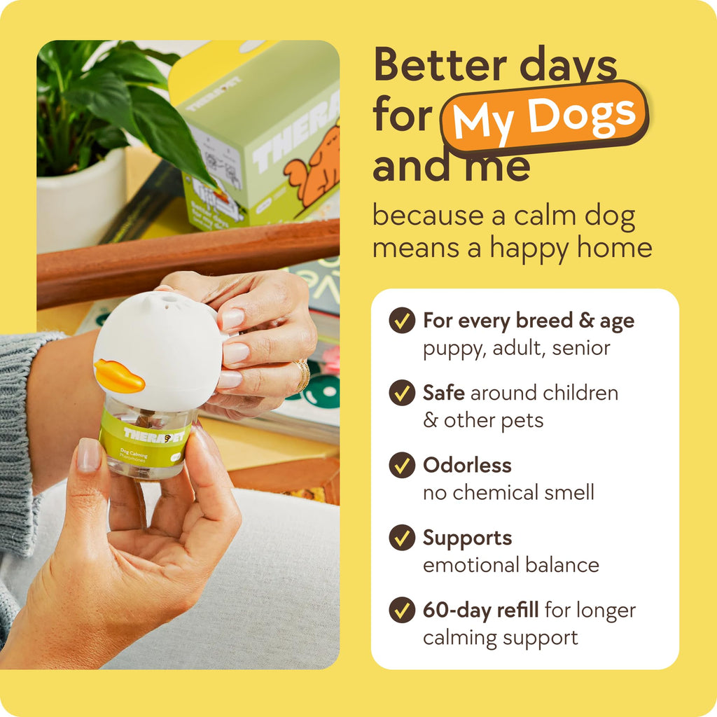 TherapetMD 60-Day Dog Calming Diffuser with Refill