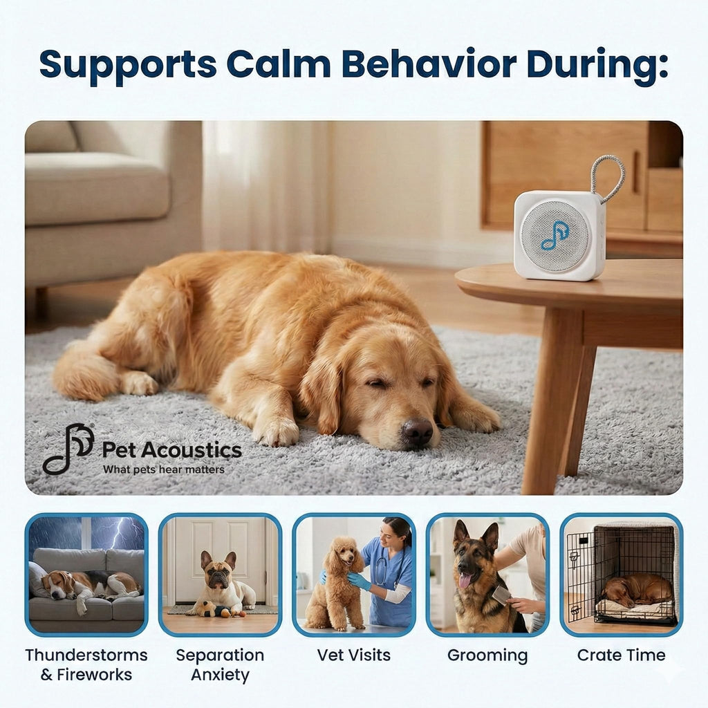 Pet Tunes Bluetooth Speaker with Calming Canine Music