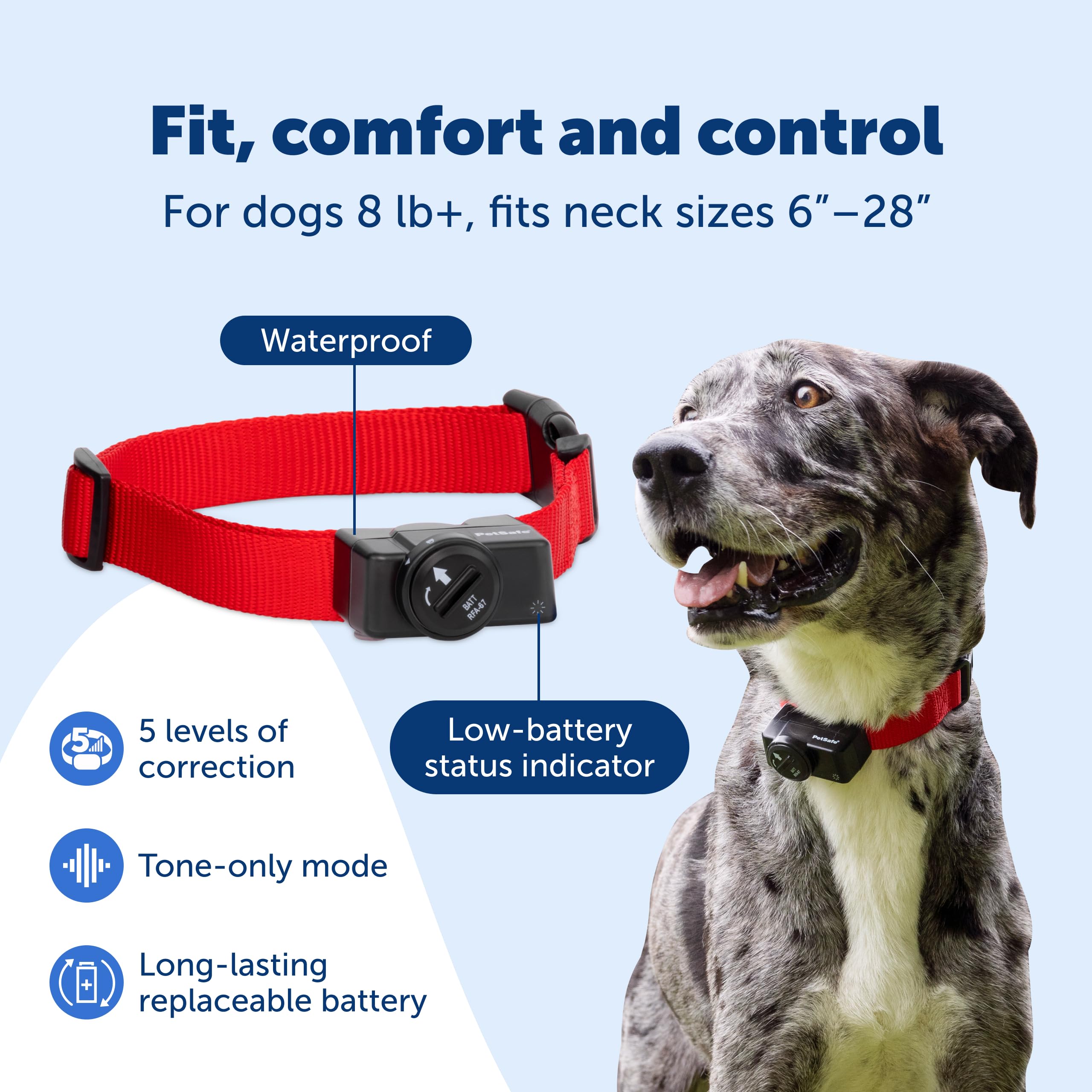 PetSafe Portable Wireless Dog Fence with Waterproof Collar