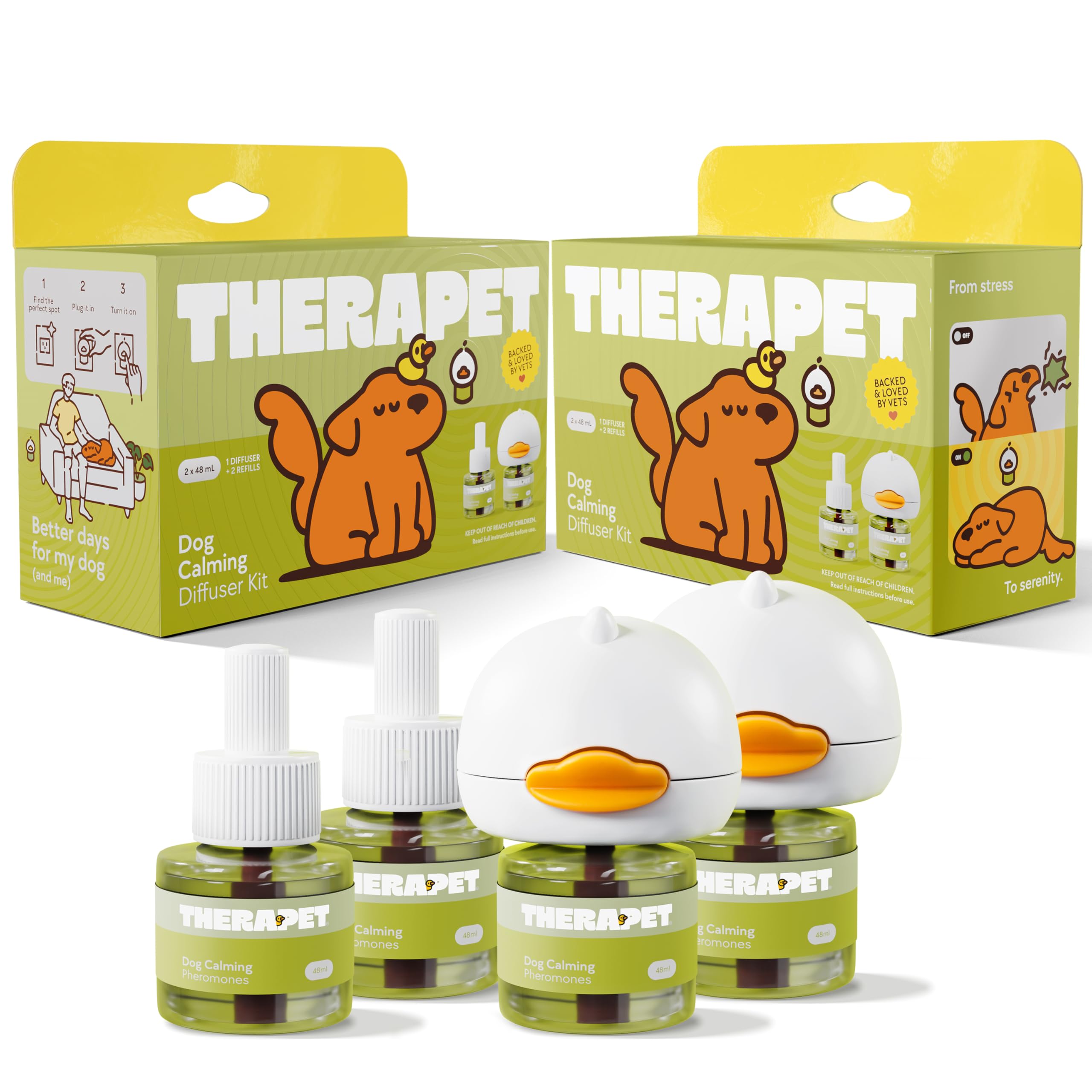 TherapetMD 60-Day Dog Calming Diffuser with Refill
