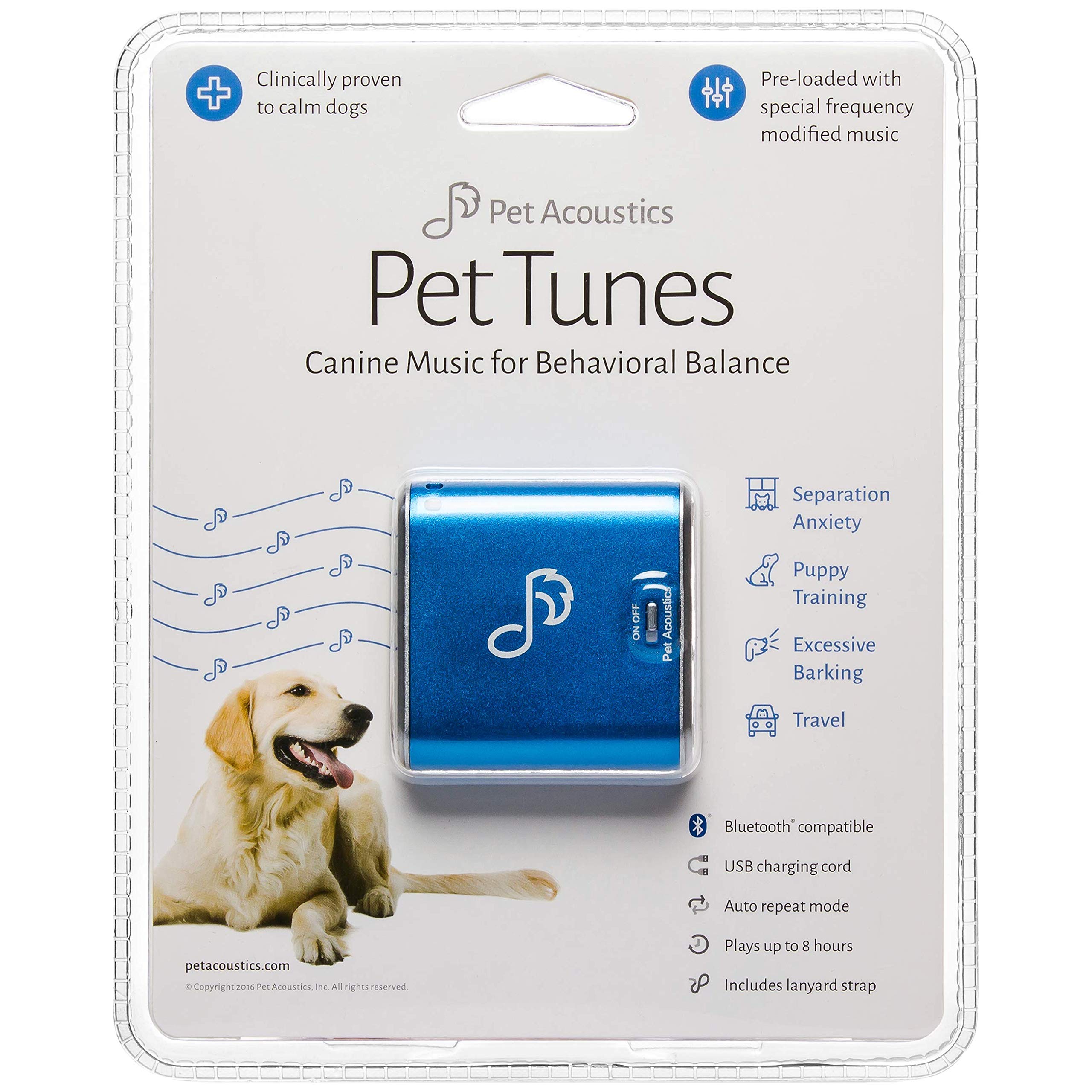 Pet Tunes Bluetooth Speaker with Calming Canine Music