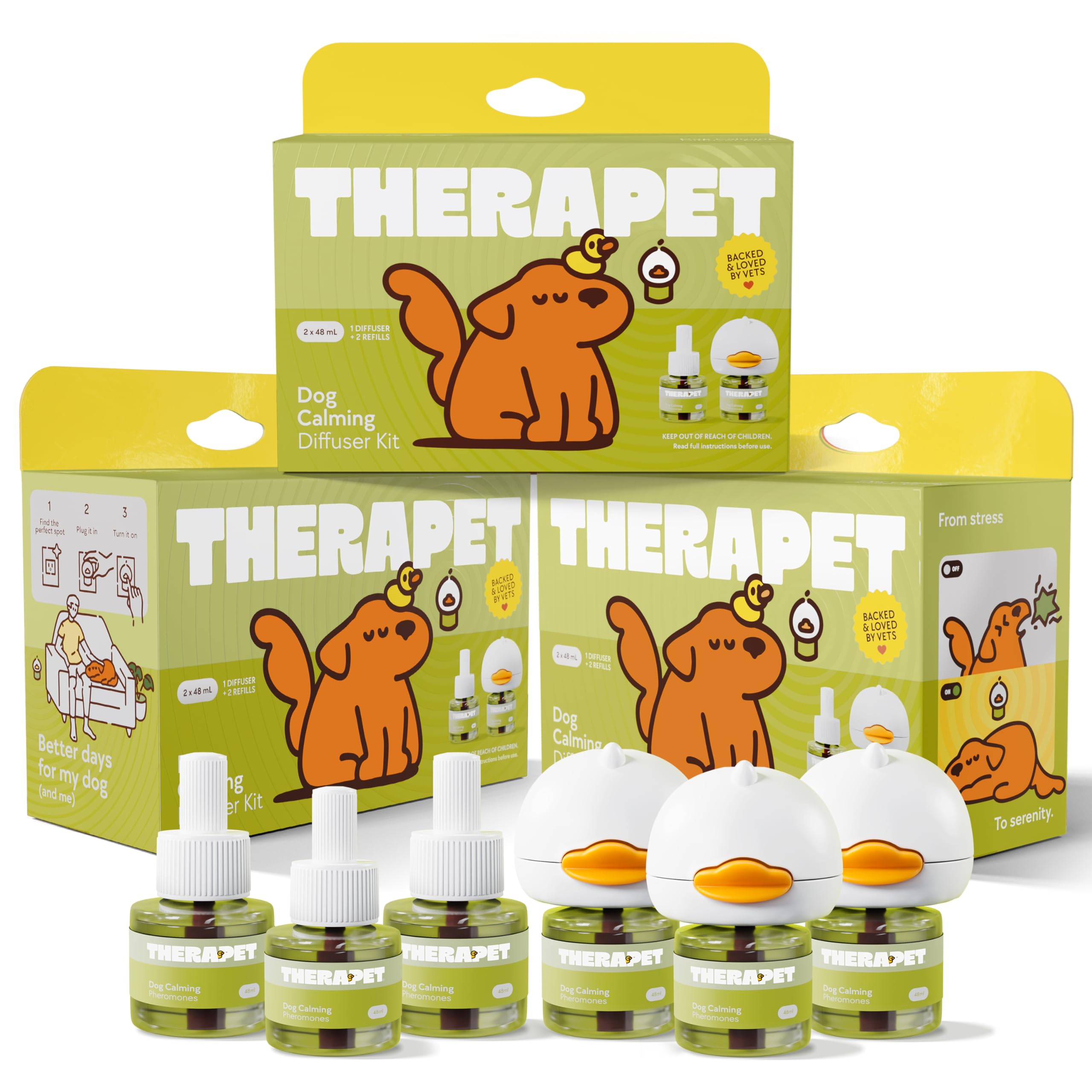 TherapetMD 60-Day Dog Calming Diffuser with Refill