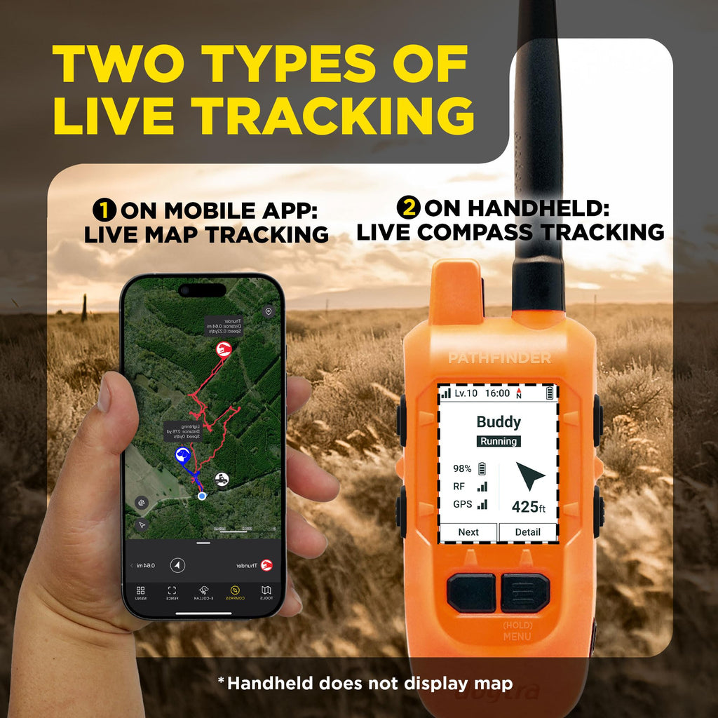 PATHFINDER2 Family Dog GPS Tracking and Training System