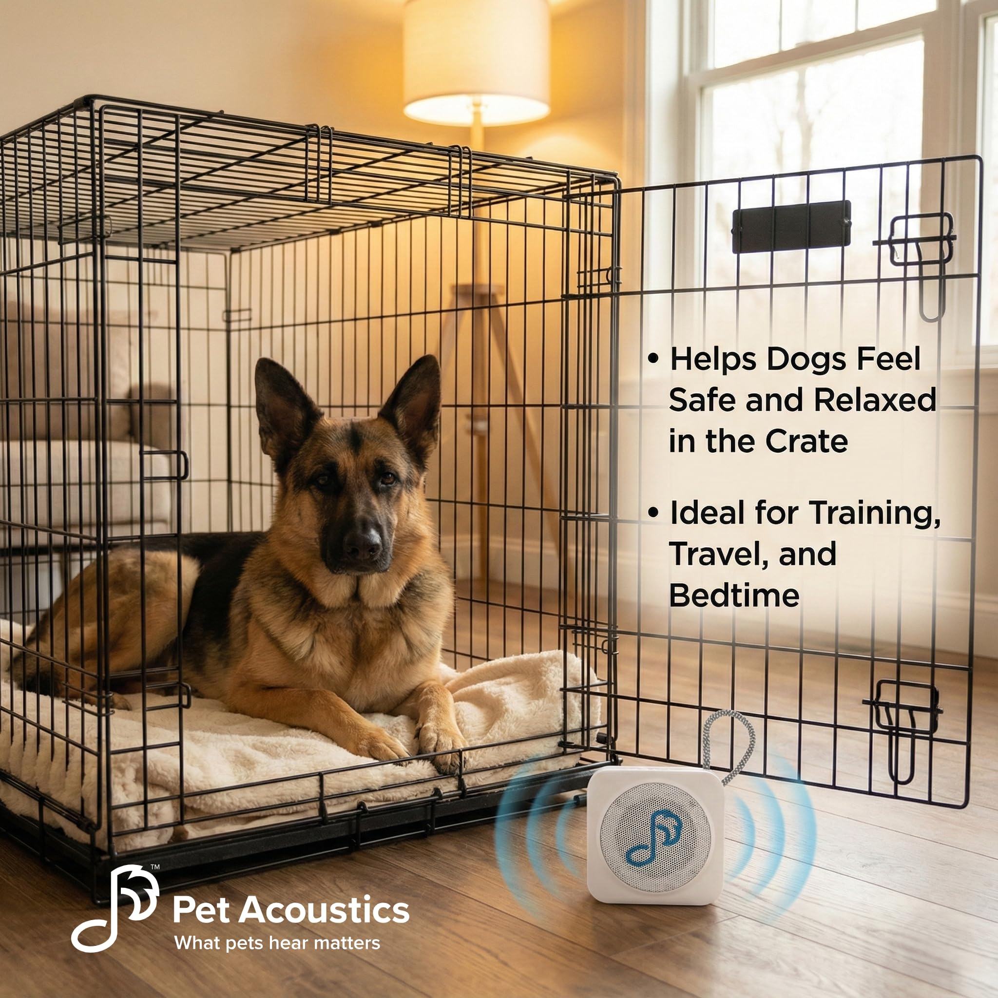 Pet Tunes Bluetooth Speaker with Calming Canine Music