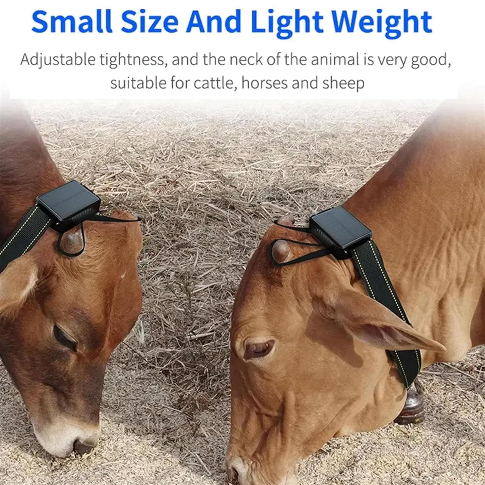Waterproof Solar GPS Animal Tracker for Livestock