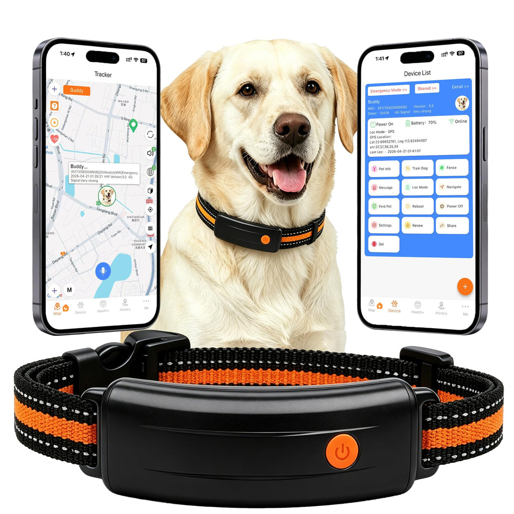 YIXXI Smart GPS Pet Tracker with Wireless Dog Fence