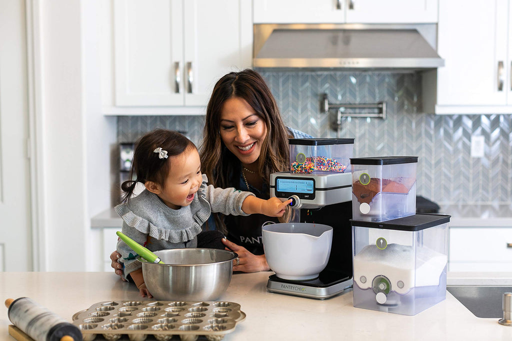 PantryChic Smart Food Storage Dispenser with Digital Scale