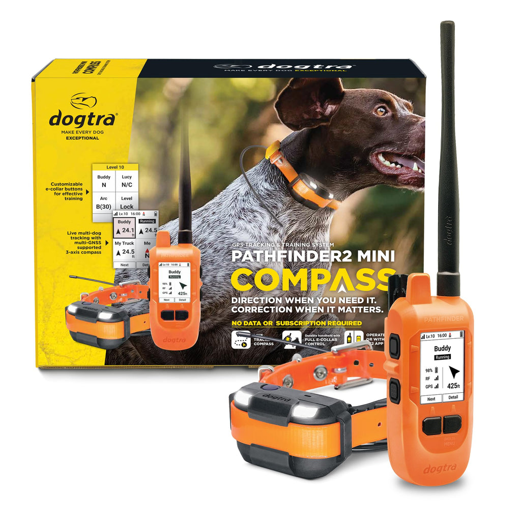 PATHFINDER2 Family Dog GPS Tracking and Training System