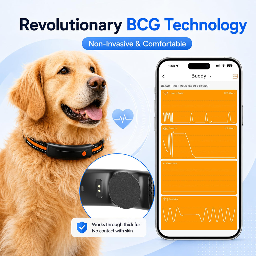 YIXXI Smart GPS Pet Tracker with Wireless Dog Fence