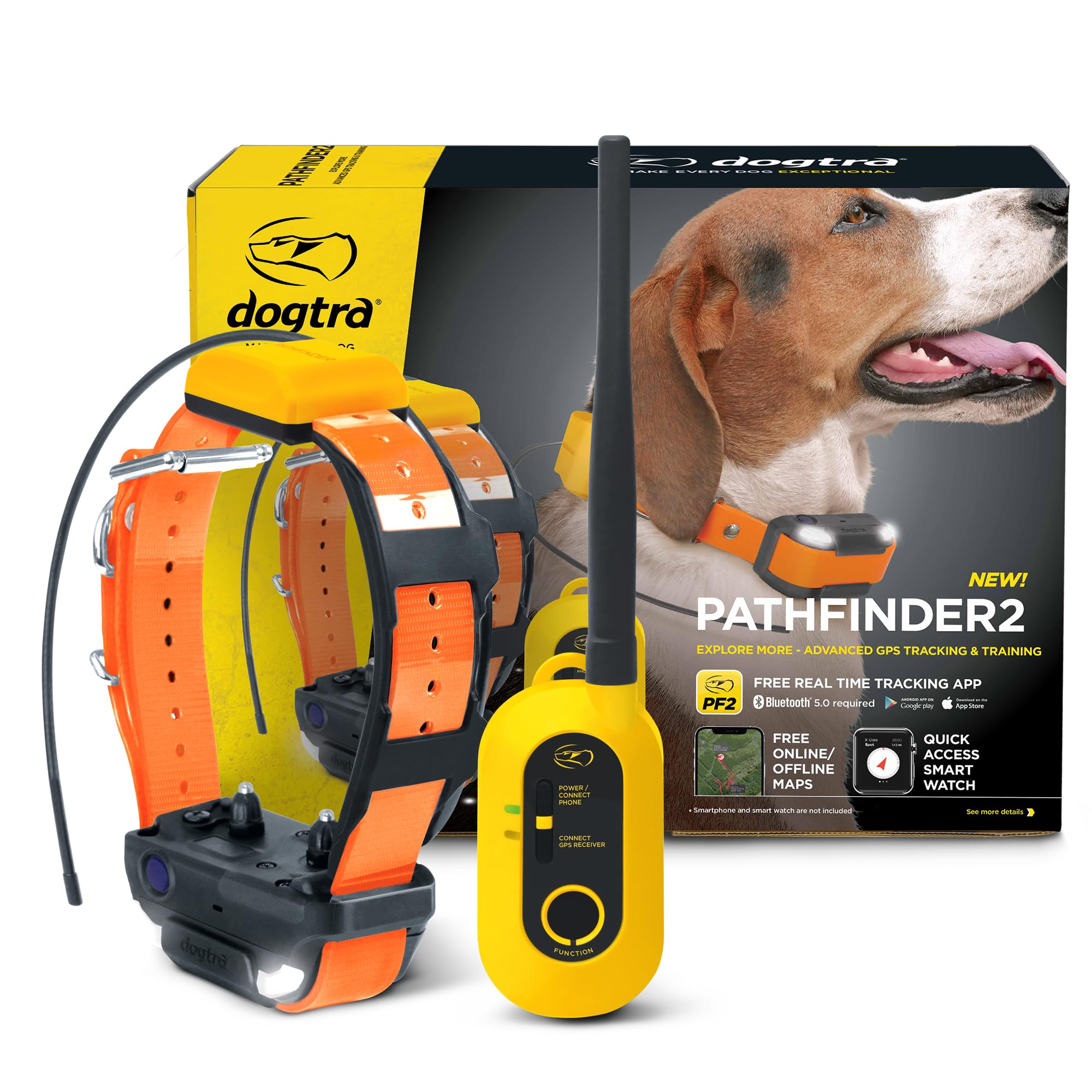 PATHFINDER2 Family Dog GPS Tracking and Training System