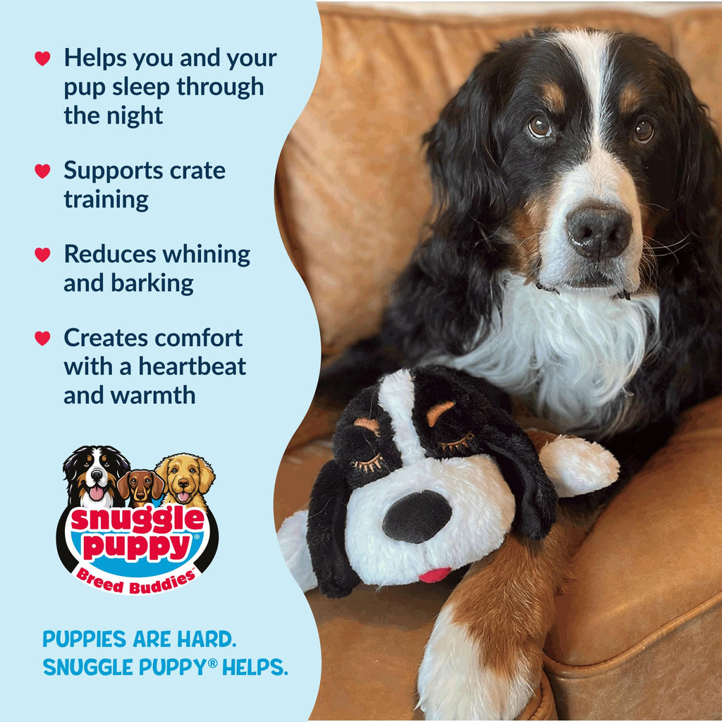 Snuggle Puppy Heartbeat Dog Toy for Calming Comfort