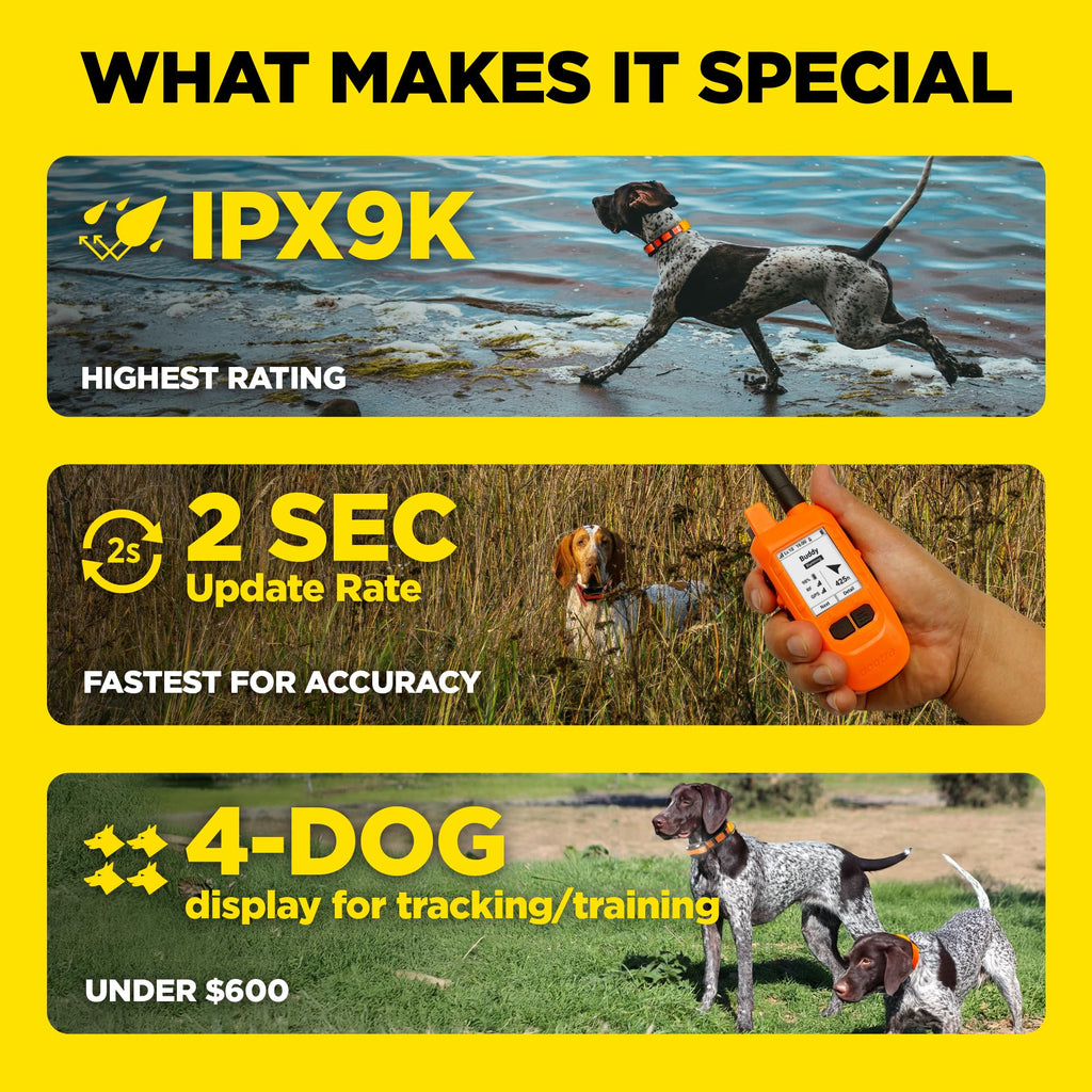 PATHFINDER2 Family Dog GPS Tracking and Training System